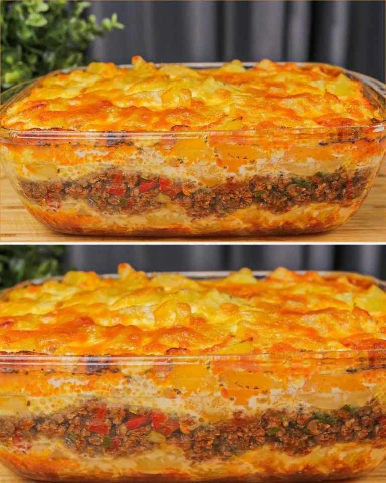 Casseruola preferita del marito con piatti gustosi