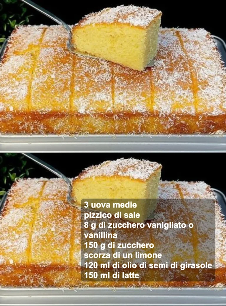 Torta soffice deliziosa con la ricetta più semplice e gustosa.