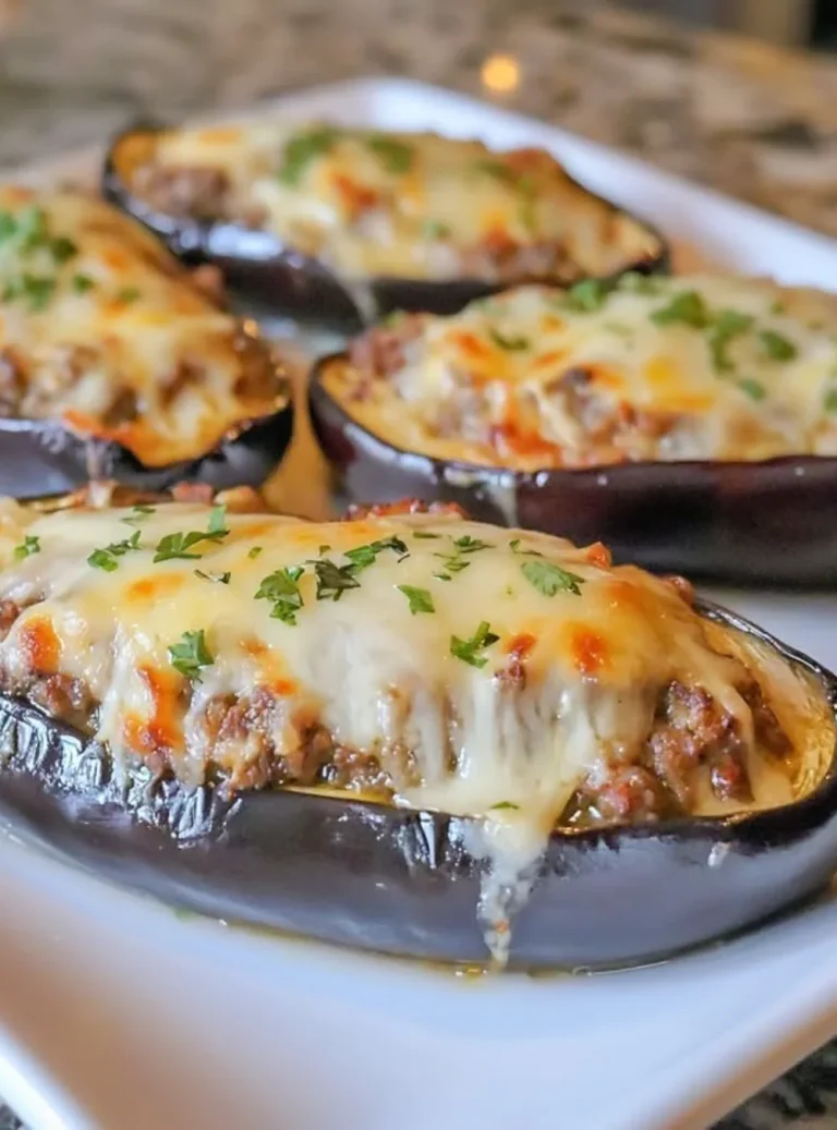 Piatto di Melanzane alla Parmigiana con mozzarella e salsa di pomodoro
