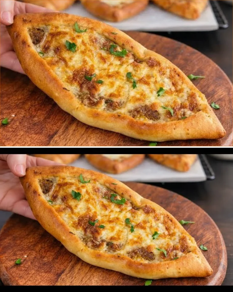 Pizza Turca con ingredienti freschi e sapori unici