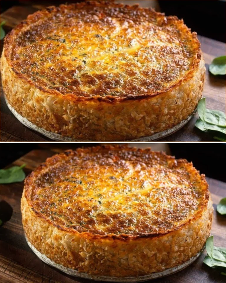 Quiche Mediterranea con Crosta di Patate