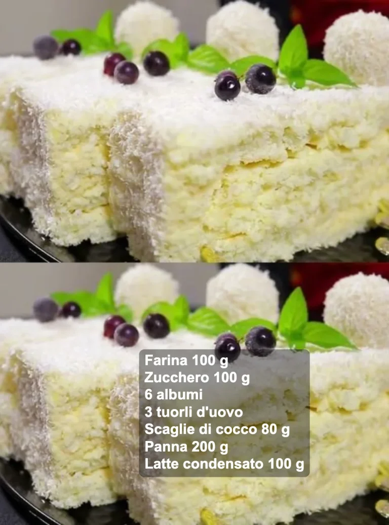 Ricetta veloce Raffaello in 5 minuti con ingredienti freschi e gustosi