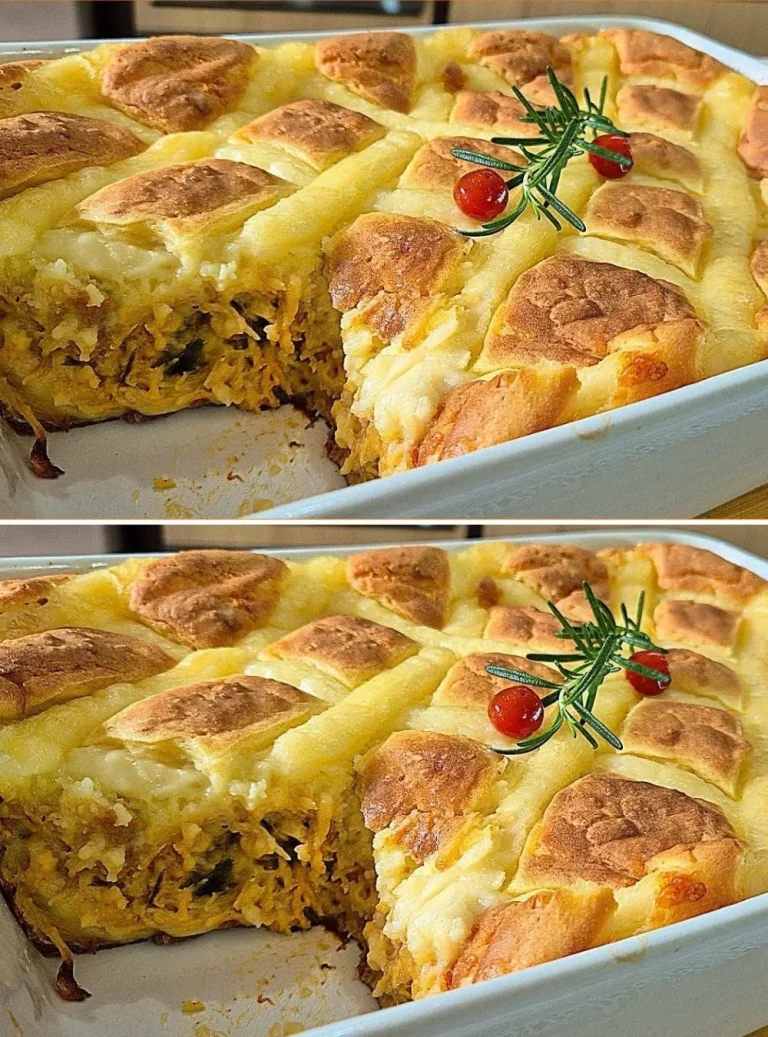 Torta di pollo cremosa senza glutine, un piatto ricco e saporito