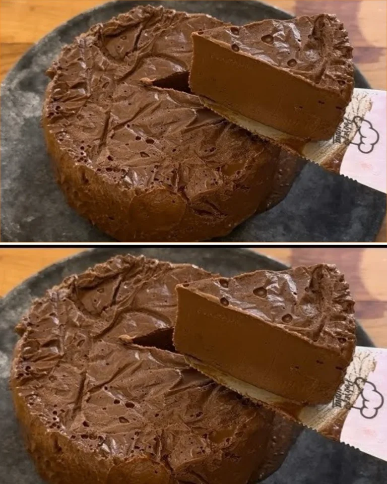 Dolce senza cottura con solo 2 ingredienti, senza gelatina e panna