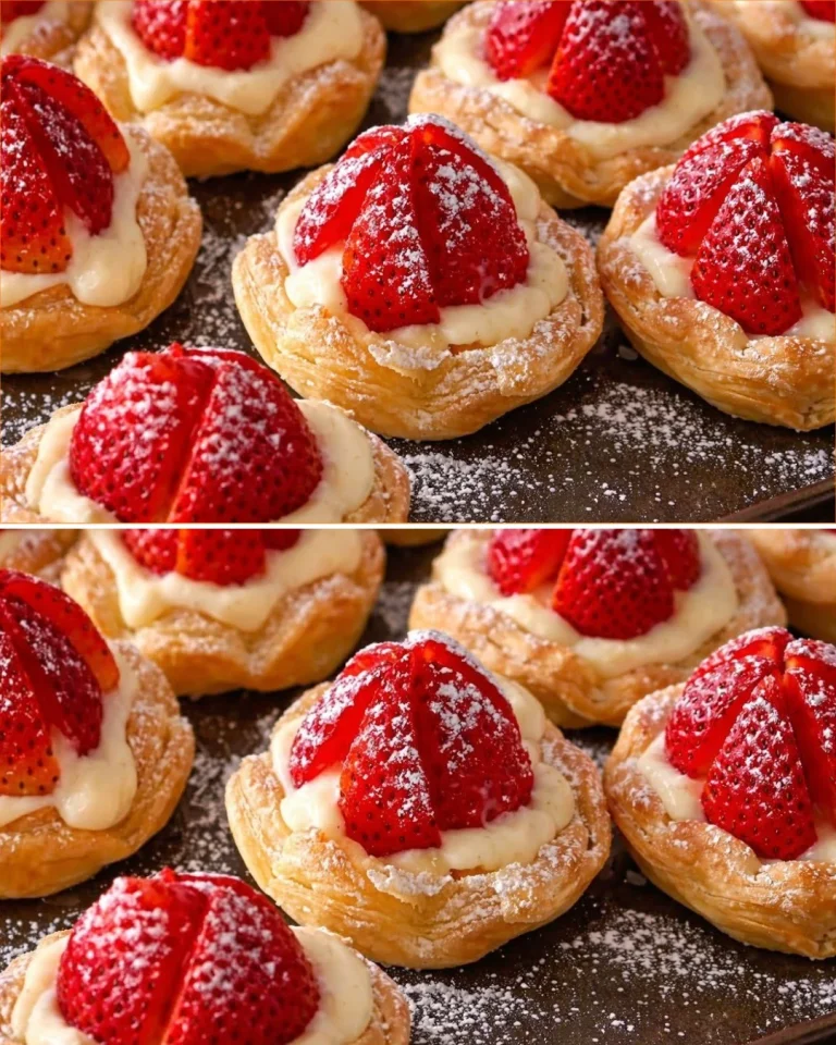 Sfoglia alle fragole, dessert facile e veloce con fragole fresche