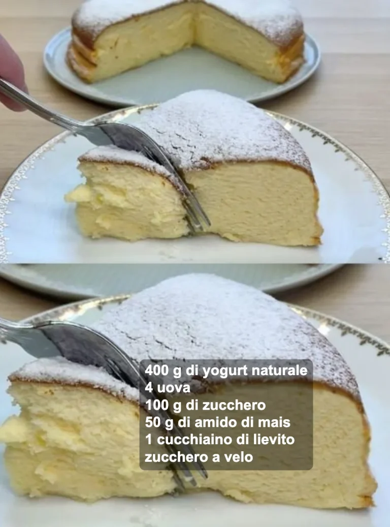 Torta allo yogurt cremoso servita con frutta fresca