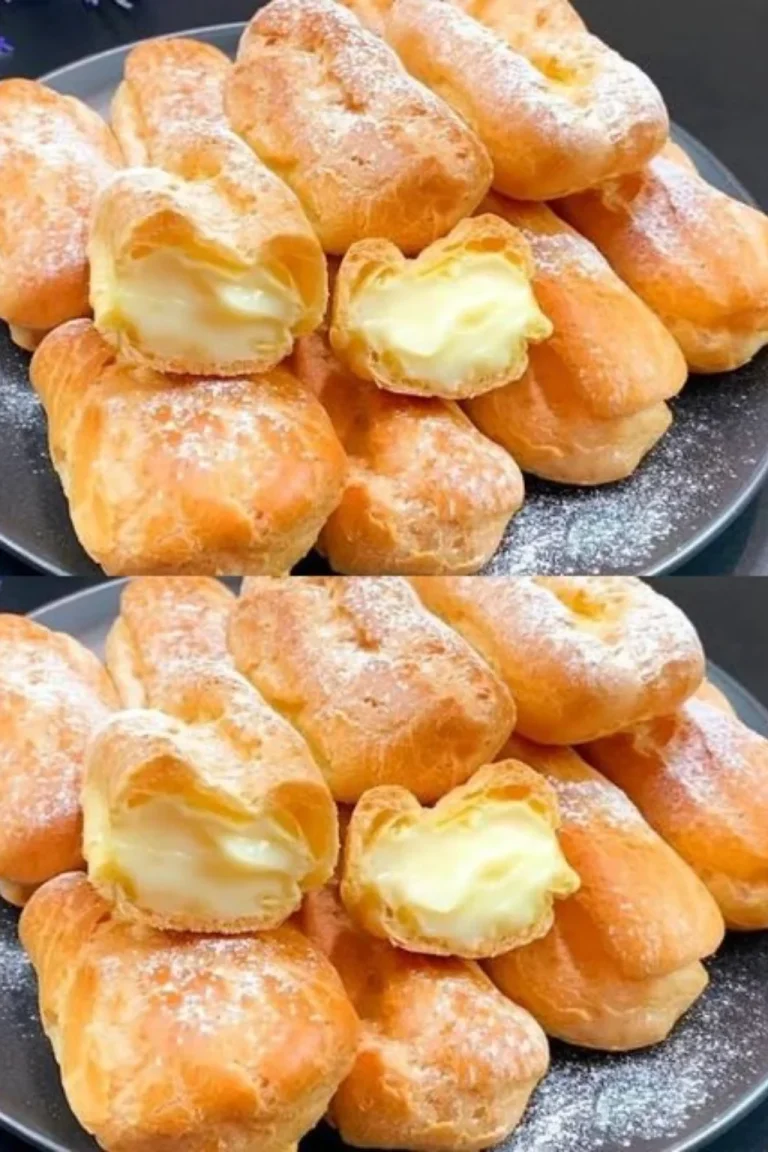 Torta della Nonna con crema pasticcera e pinoli decorata