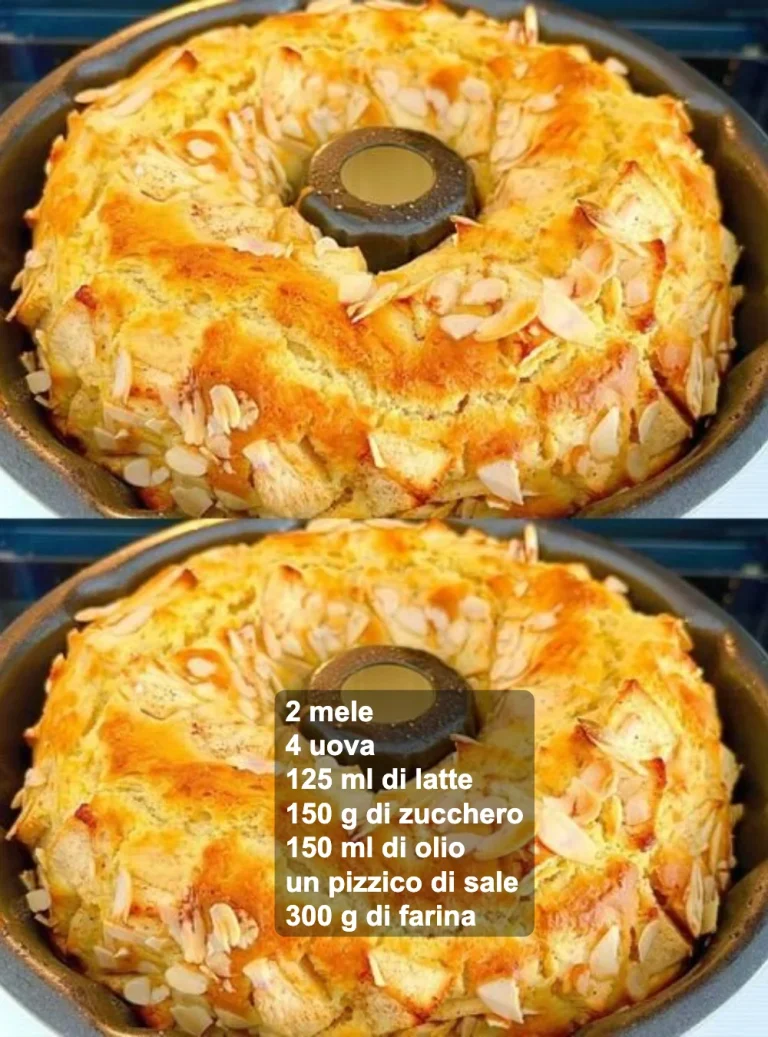 Fetta di torta di mele appena sfornata su un piatto decorativo