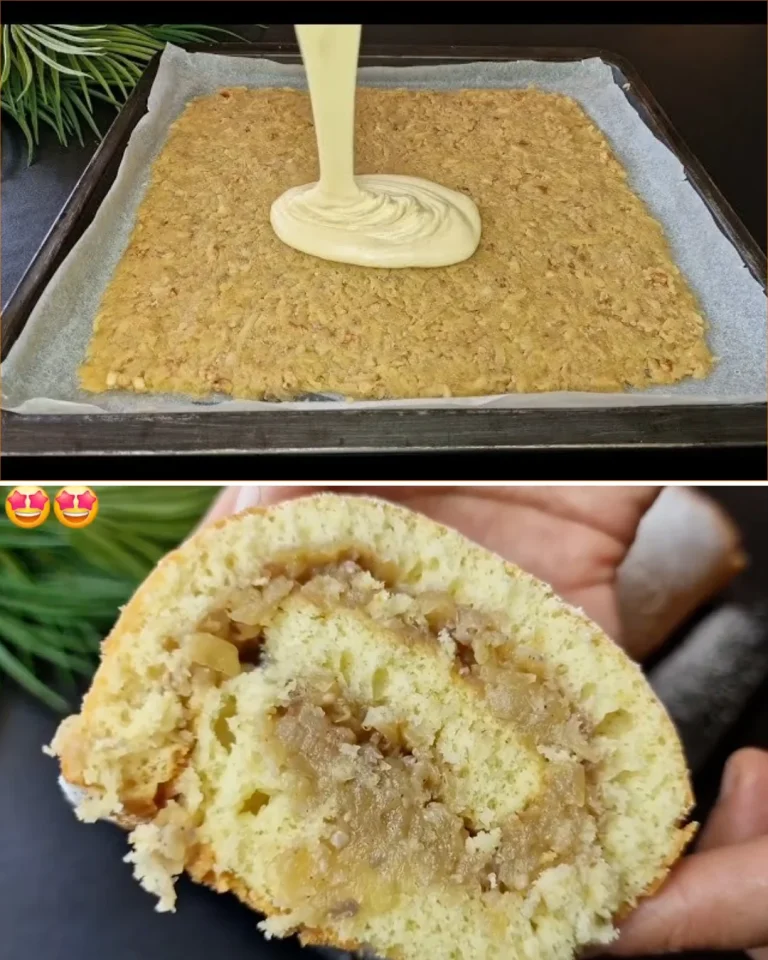 Torta di mele autunnale facile e profumata su un tavolo