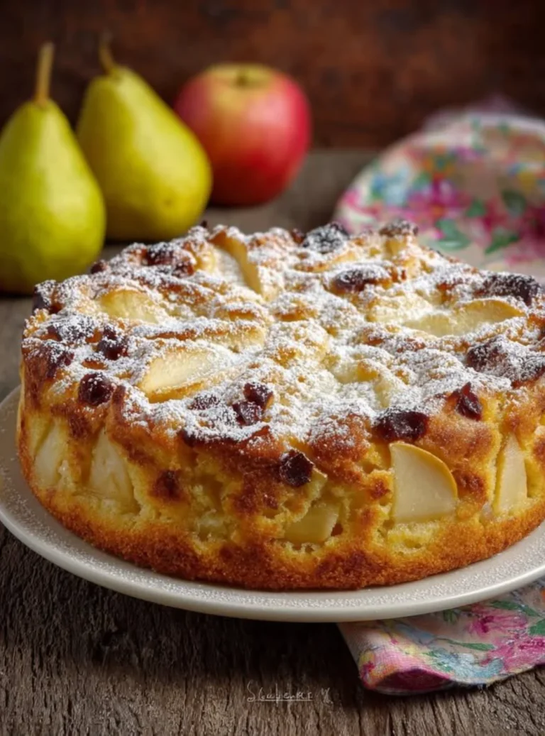 Torta di Mele Rustica Stile Apple Pie con cannella