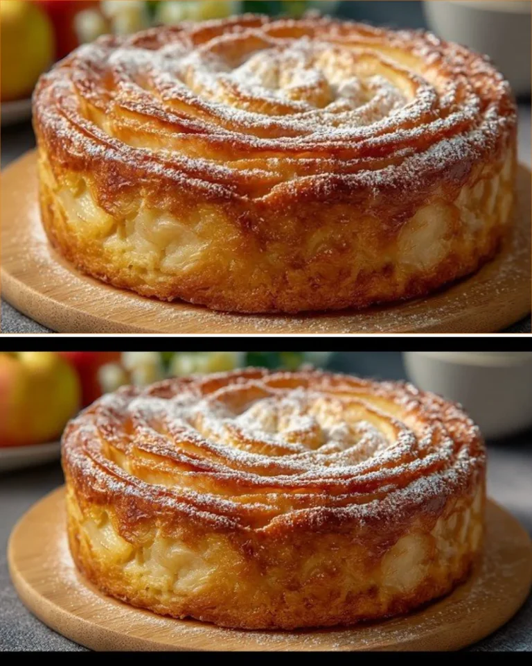 Torta di Mele Tedesca servita su un piatto con fette di mela decorativa