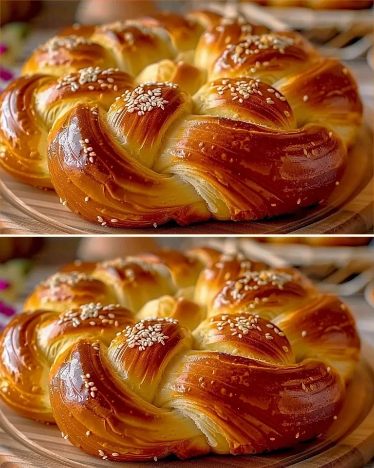 Torta di Pasqua tradizionale italiana con uova e profumi aromatici