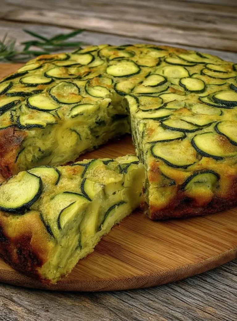 Torta salata alle zucchine con ripieno morbido e crosticina croccante
