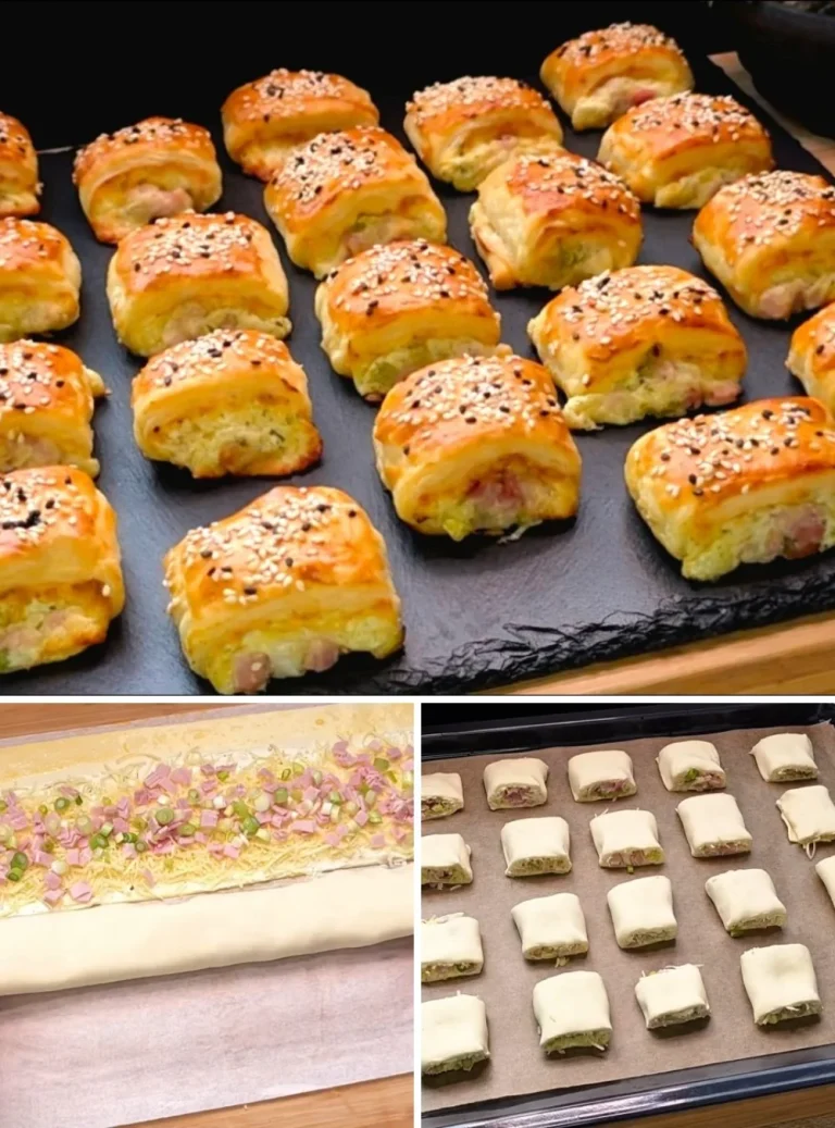 Bombette di Formaggio e Prosciutto pronte per essere servite come antipasto