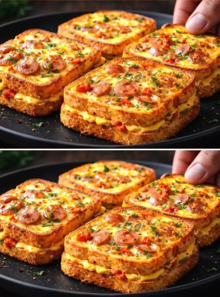 Toast al forno con uovo, un'idea semplice per colazione