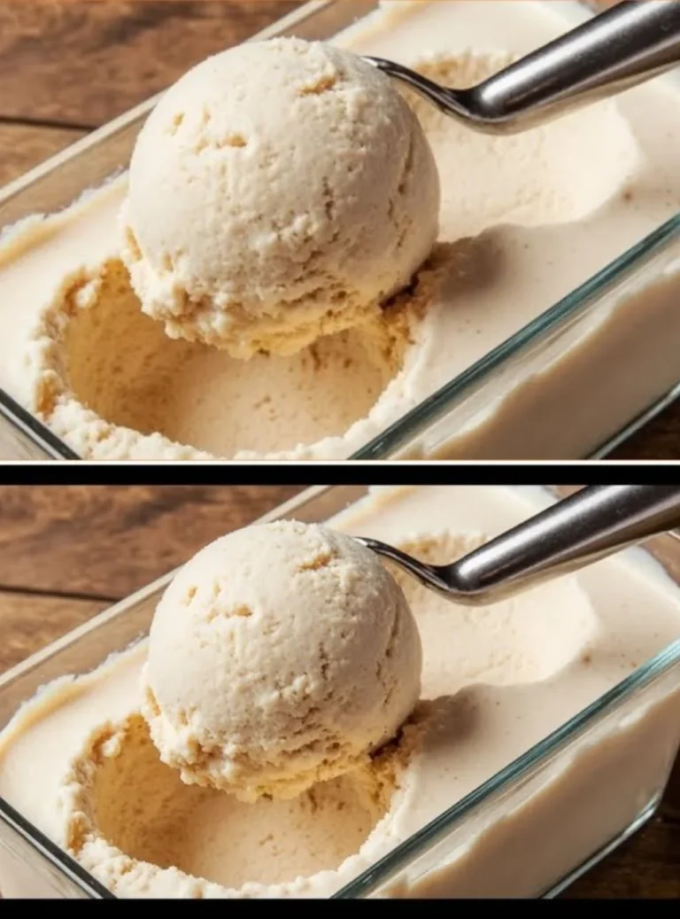 Gelato fatto in casa facilmente con ingredienti freschi e semplici.