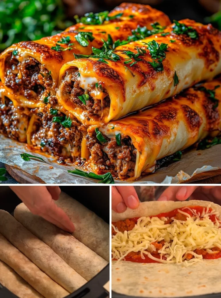 Involtini italiani preparati con ingredienti freschi e gustosi