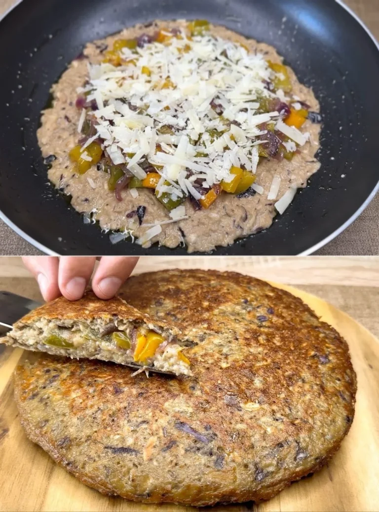 Squisite melanzane al forno fresche e appetitose pronte per essere servite.