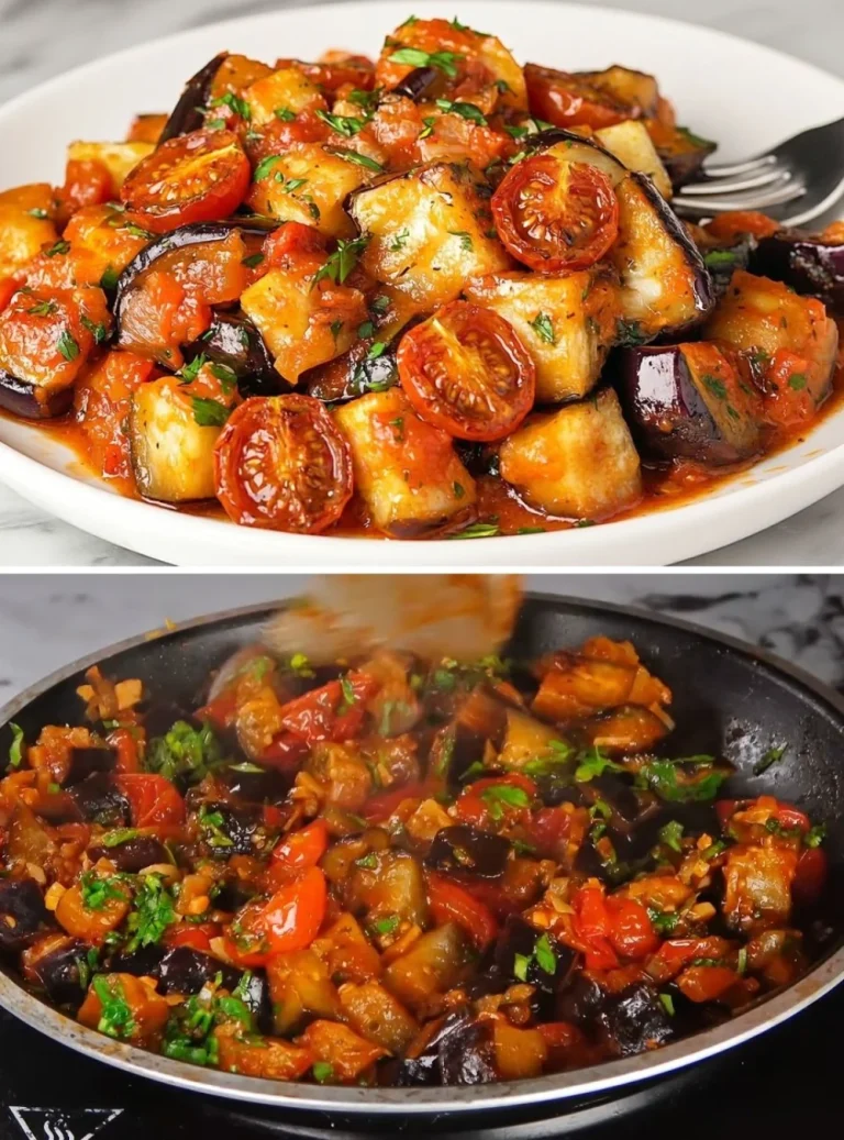 Piatto di melanzane come funghi cucinate in modo semplice e gustoso