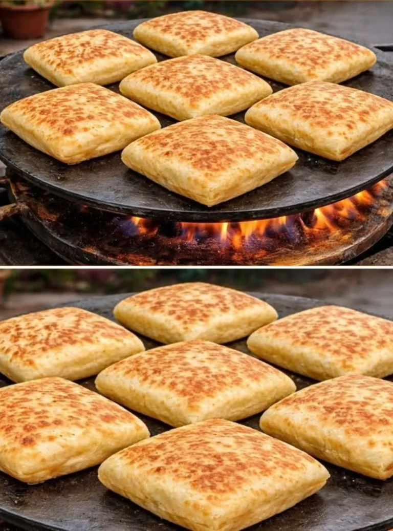 Msemen marocchino: deliziosi e facili da preparare in pochi minuti.