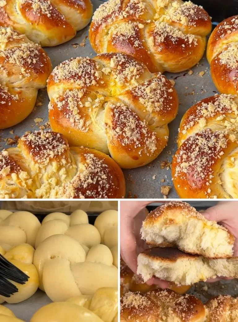 Pane dolce francese soffice e profumato appena sfornato