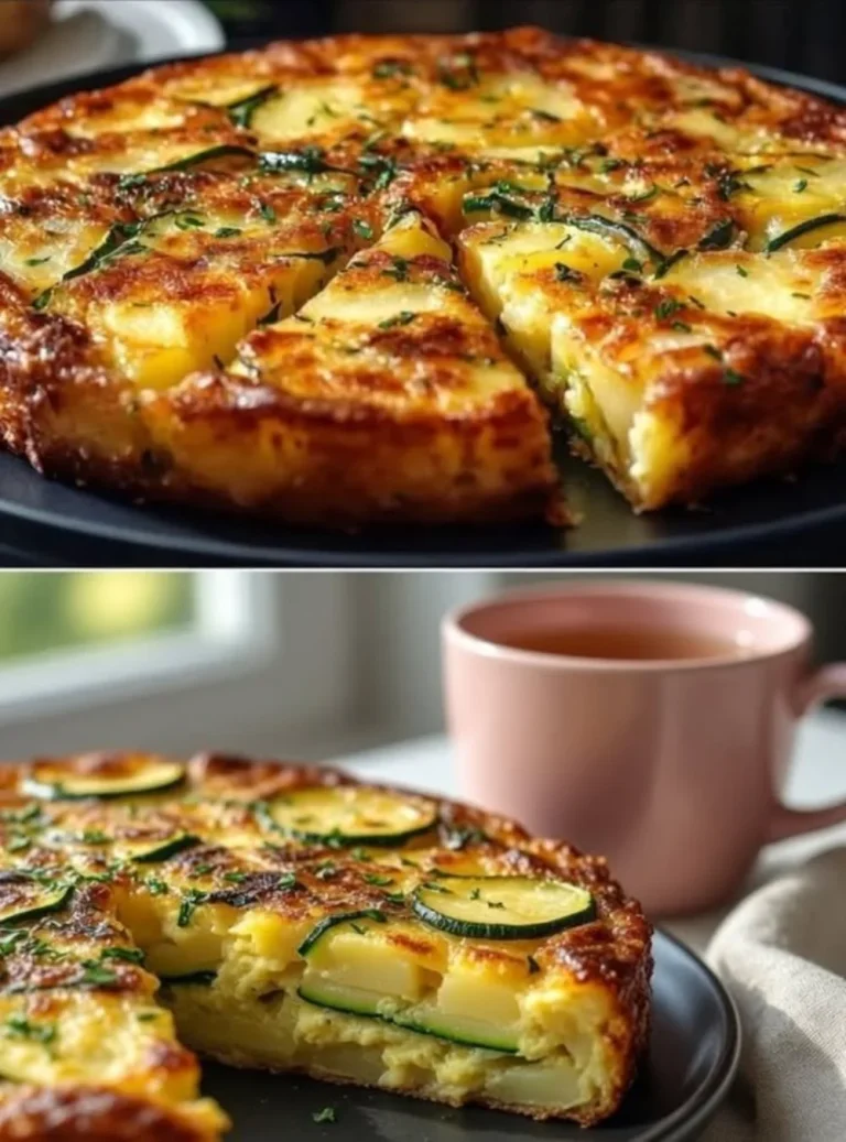 Patate e zucchine a strati, piatto tradizionale italiano ricco di sapore.