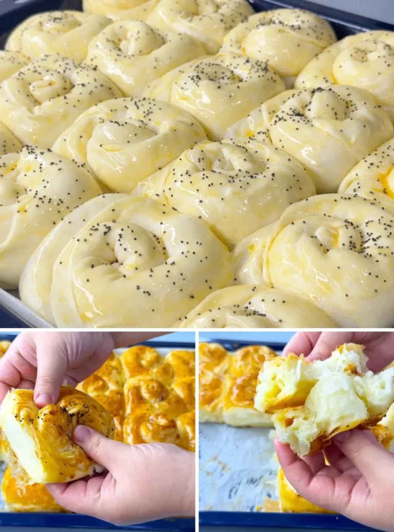 Pastry con Suluguni filante e gustoso, ricetta facile da seguire.