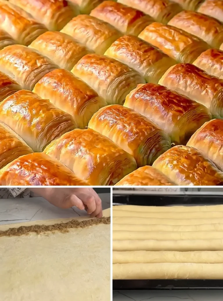 Pasta Sfoglia Croccante preparata con ingredienti freschi