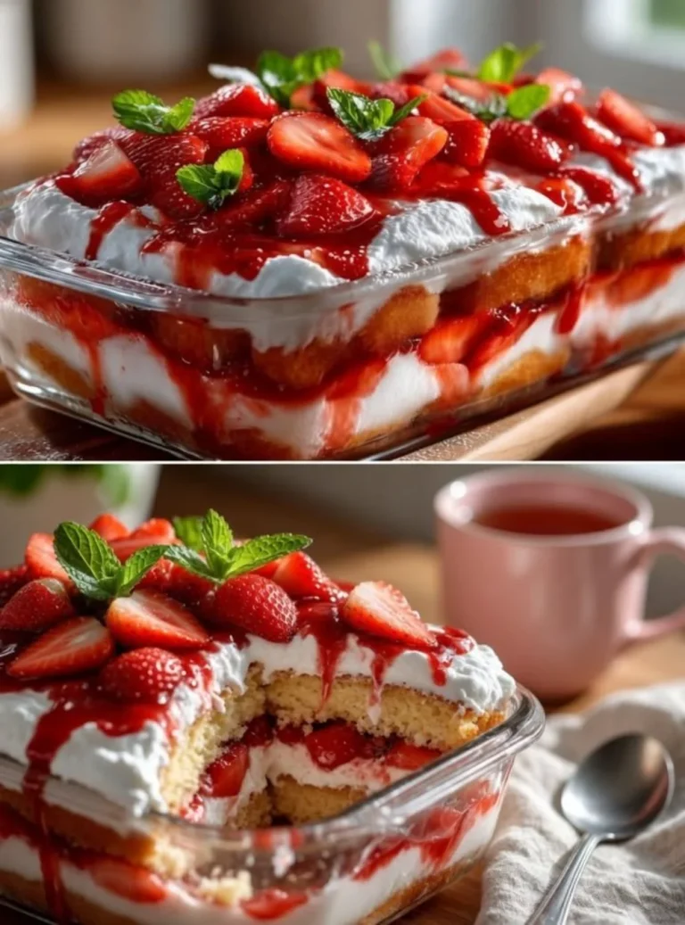 Tiramisù alle fragole facile senza forno, un dolce fresco e ricco di sapore