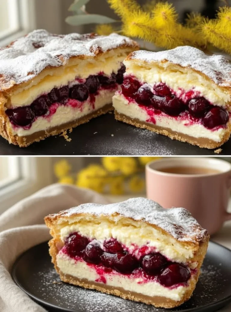 Torta allo yogurt soffice e leggera pronta da servire