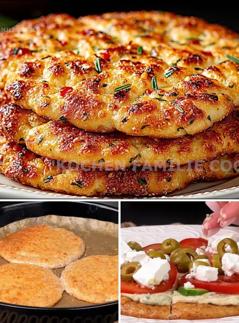 Flatbreads serviti con hummus di ricotta per un'appetitoso antipasto.