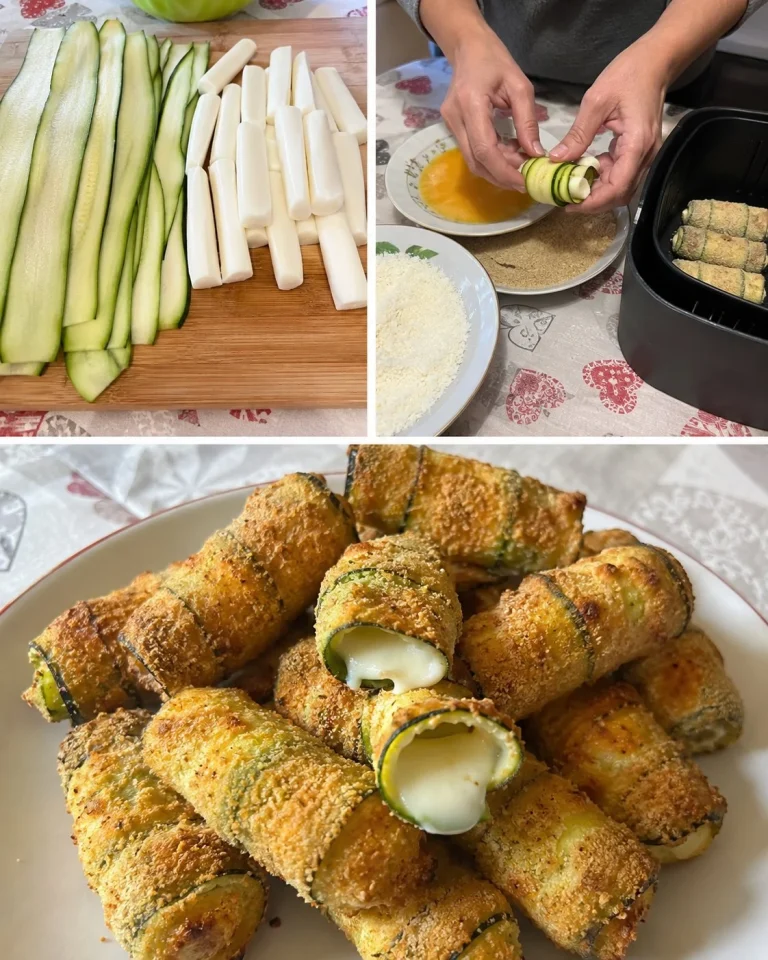 Bastoncini di mozzarella e zucchine croccanti e facili da preparare