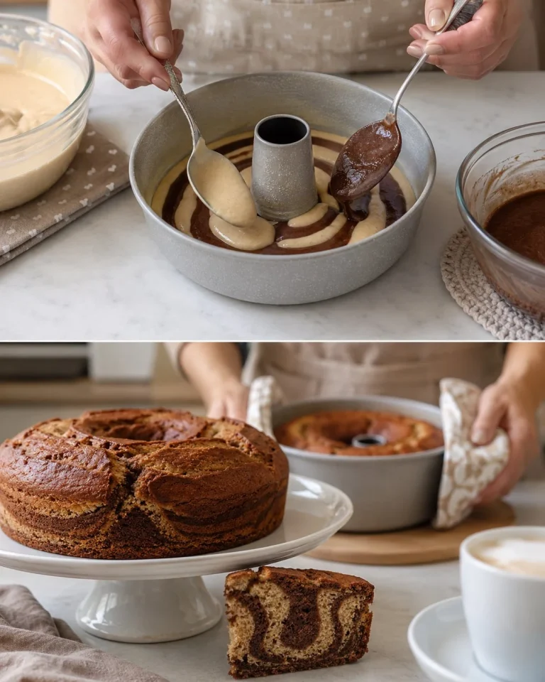 Ciambella cappuccino senza burro, un dolce soffice e goloso perfetto per colazione.