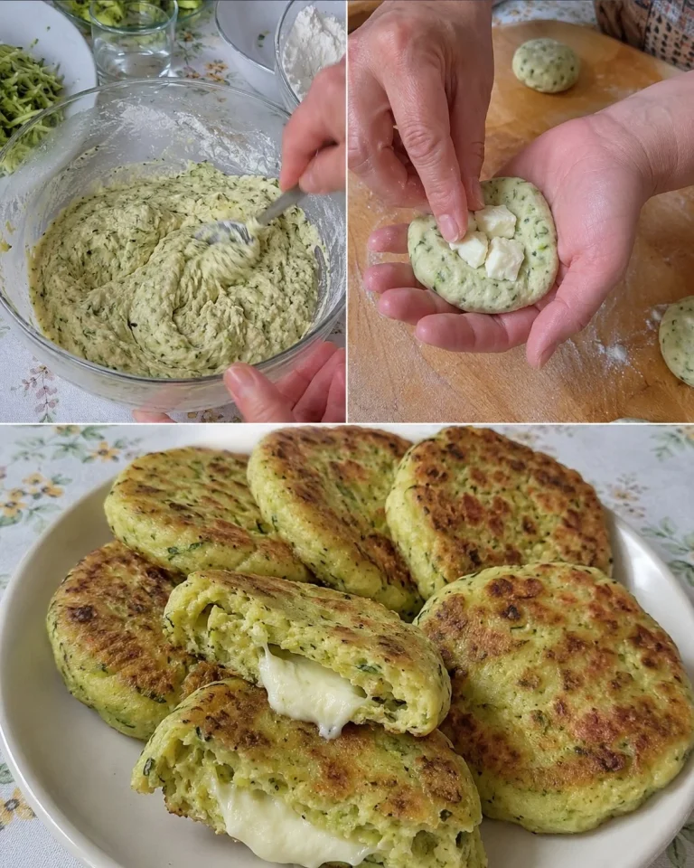 Focaccine di zucchine in padella dorate e croccanti