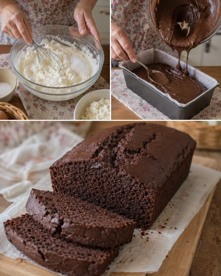Plumcake di ricotta e cacao, un dolce soffice e delizioso