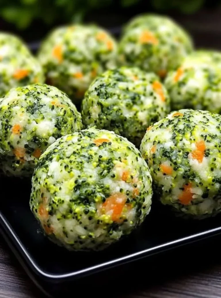 Polpette di broccoli facili e nutrienti pronte per una cena deliziosa.