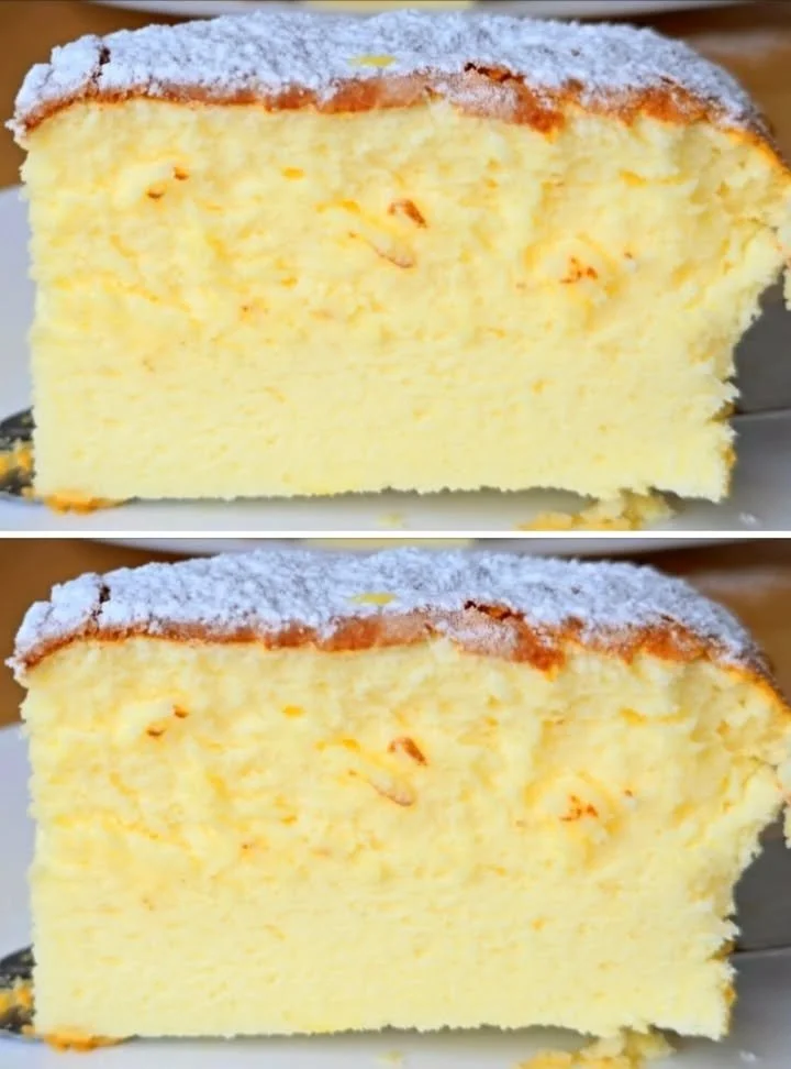 Torta leggera come una nuvola, soffice e facile da preparare.