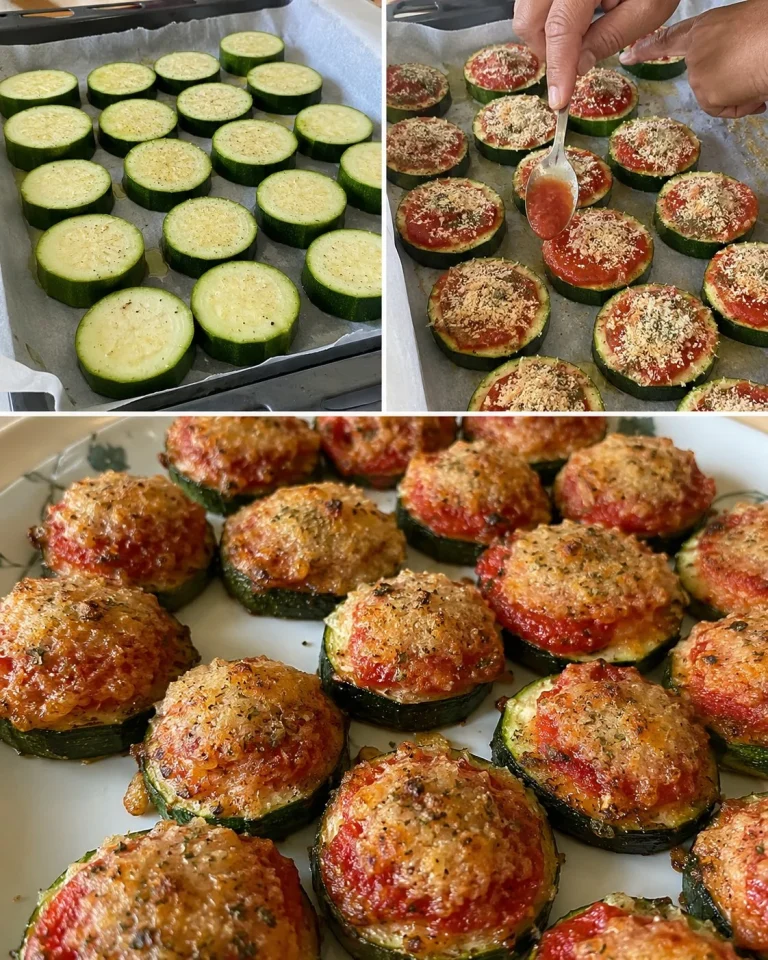 Zucchine gratinate al forno con crema di pomodoro