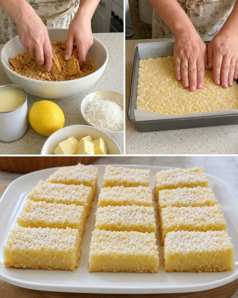 Biscotti al limone e latte condensato appena sfornati su un piatto