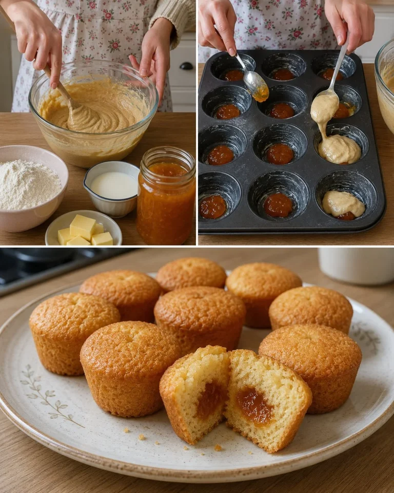 Coppe di pan di Spagna con confettura di zenzero, un dolce raffinato e gustoso