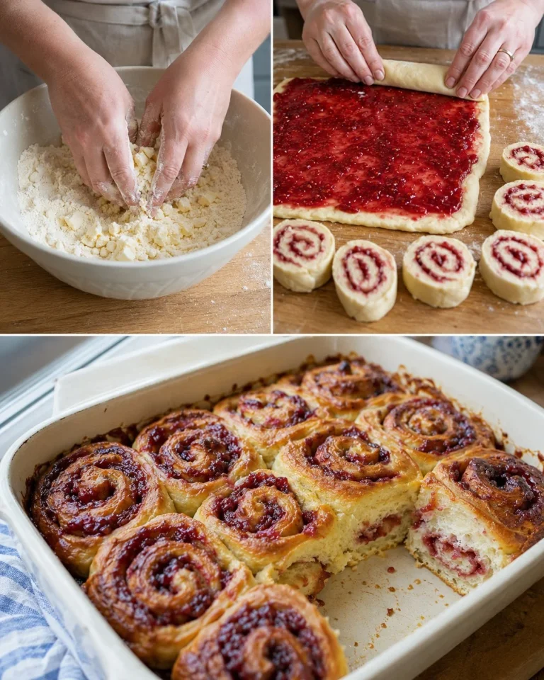 Rotolini di marmellata, dolci facili da preparare con ingredienti semplici.