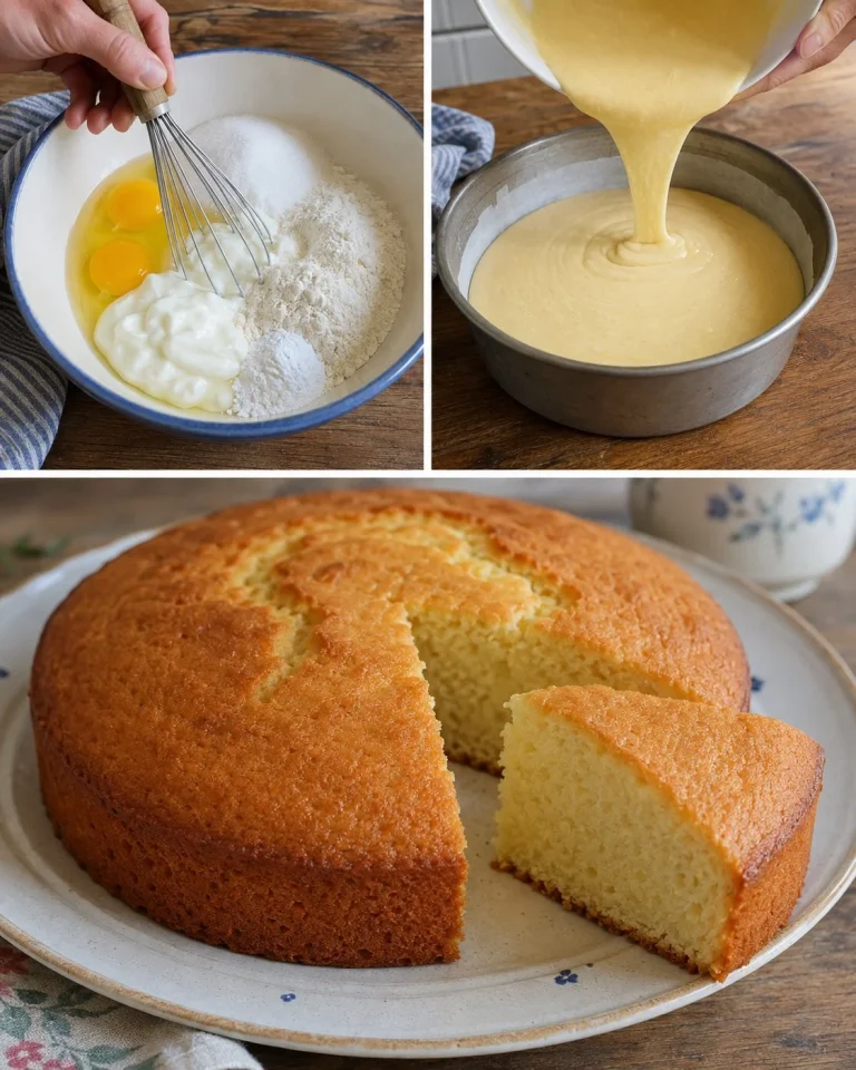 Torta allo yogurt morbida e facile da preparare