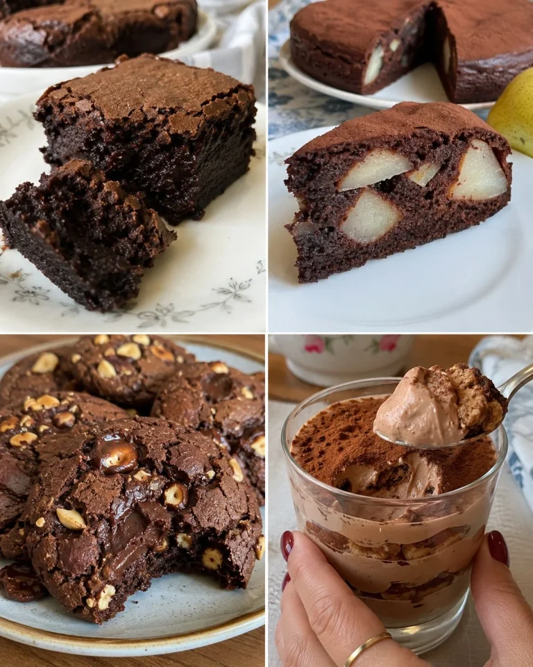 4 dolci al cioccolato semplici e gustosi per ogni occasione