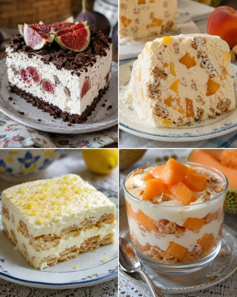 Dolci da frigo freschi e facili da preparare perfetti per il feed social