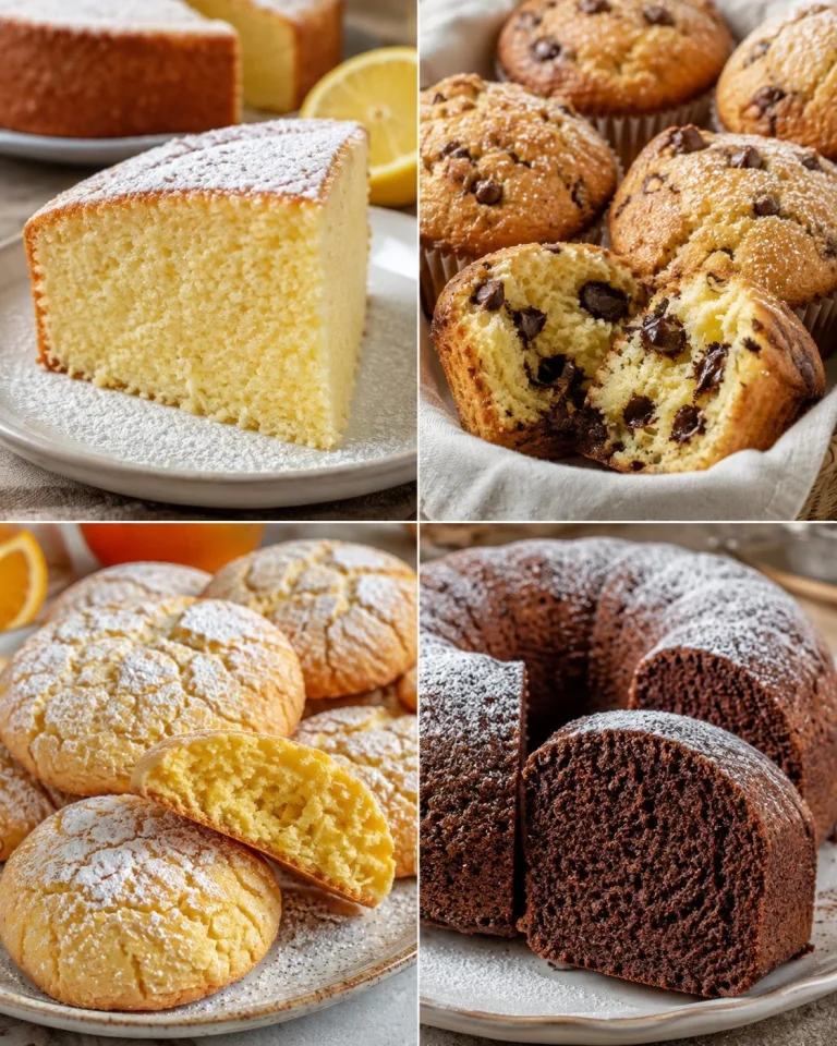 4 dolci senza burro facili e veloci da preparare