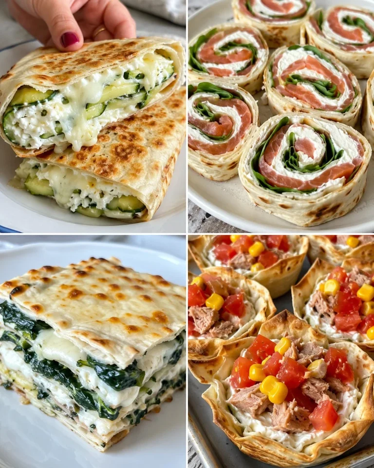 Farciture creative per piadina con ingredienti freschi e gustosi