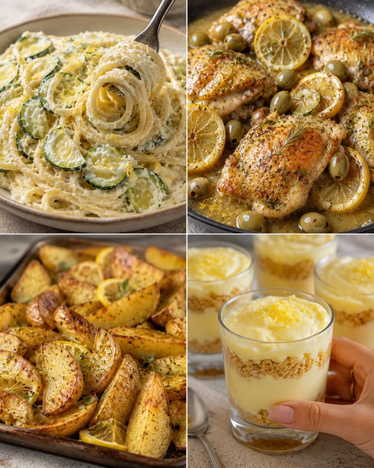 Deliziose ricette al limone fresche e aromatiche per ogni occasione.