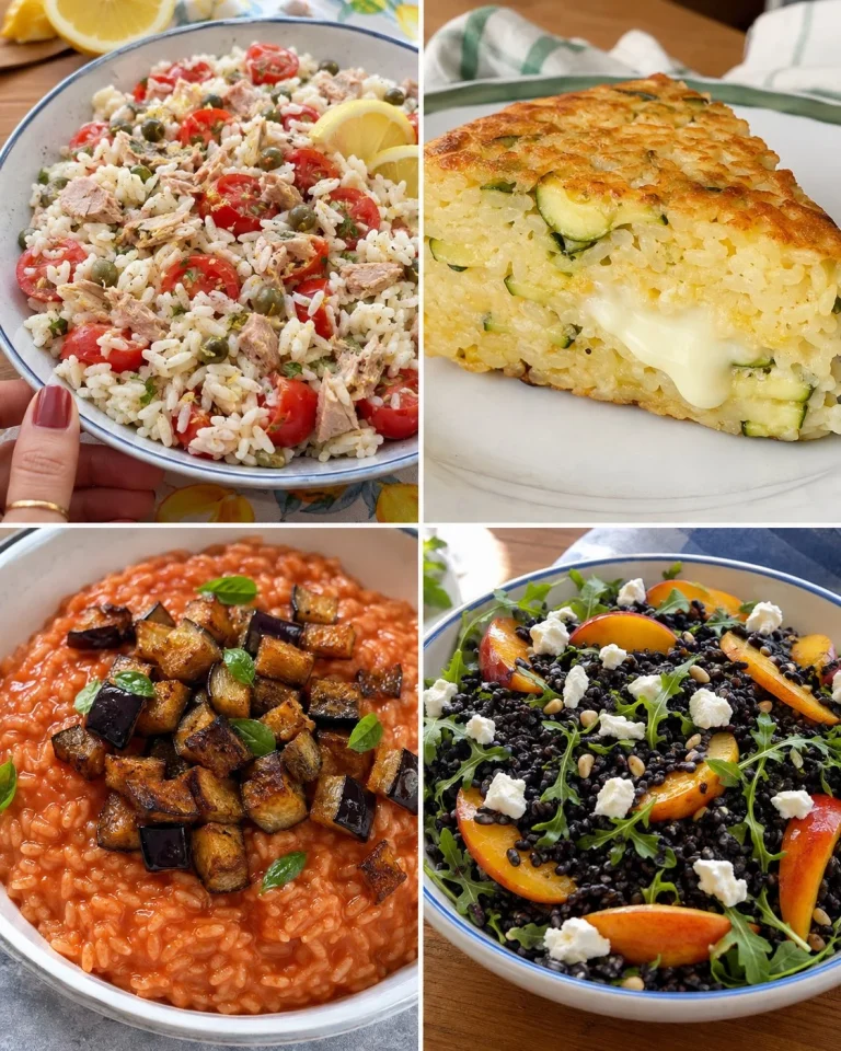 4 ricette con il riso per cucina varia e gustosa