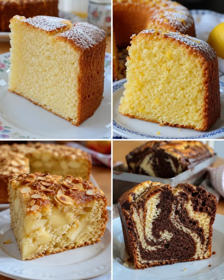Deliziose torte soffici ideali per la colazione italiana