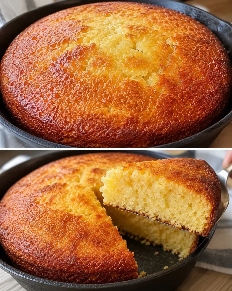 Torta di semola e yogurt pronta per essere servita